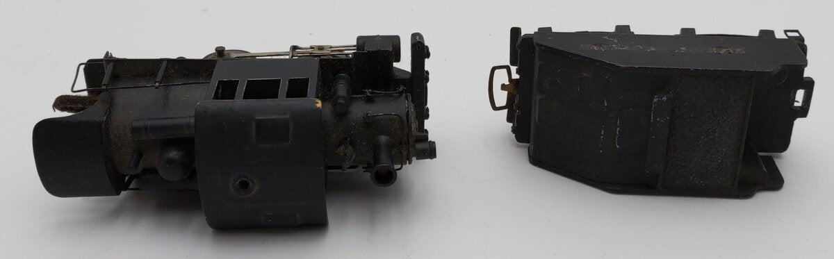 Mantua HO Scale BRASS Custom Painted 0-4-0 Locomotive & Tender