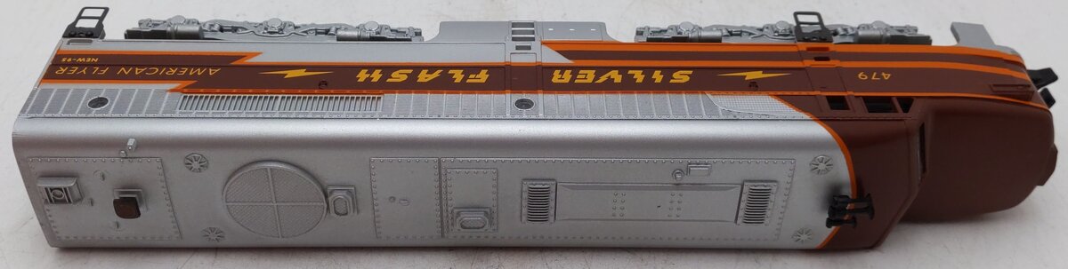 American Flyer 6-48129 S Silver Flash Alco PA1 Dummy Diesel Locomotive VG/Box