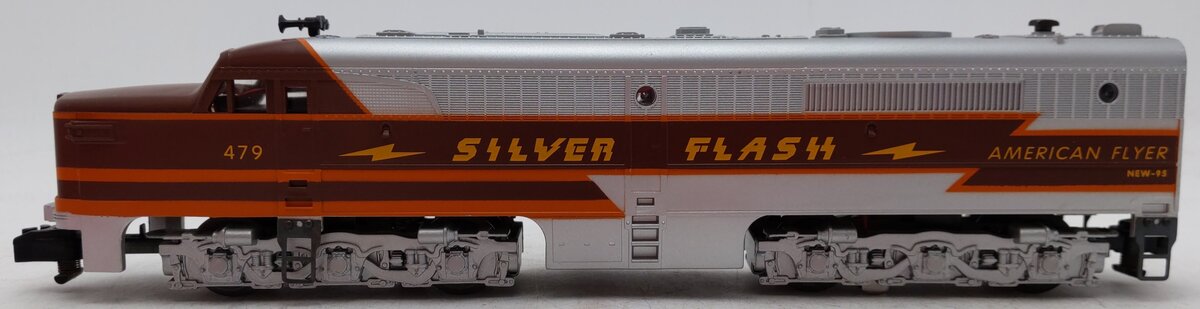 American Flyer 6-48129 S Silver Flash Alco PA1 Dummy Diesel Locomotive VG/Box