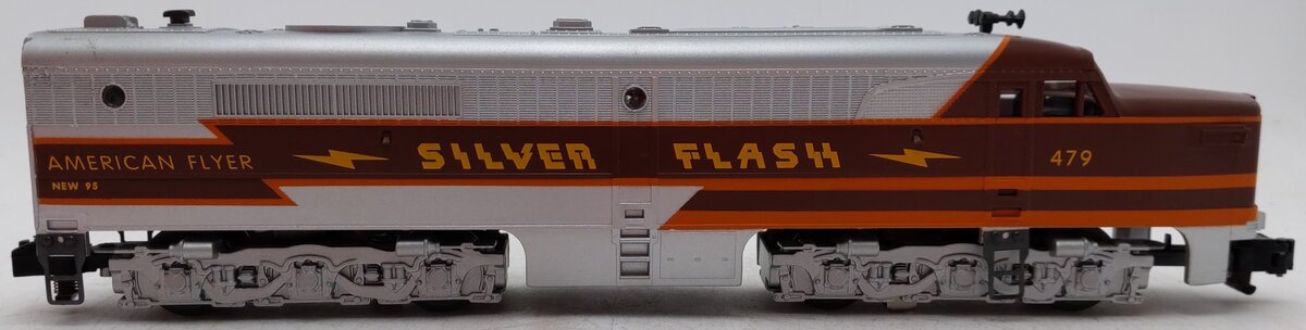 American Flyer 6-48129 S Silver Flash Alco PA1 Dummy Diesel Locomotive VG/Box