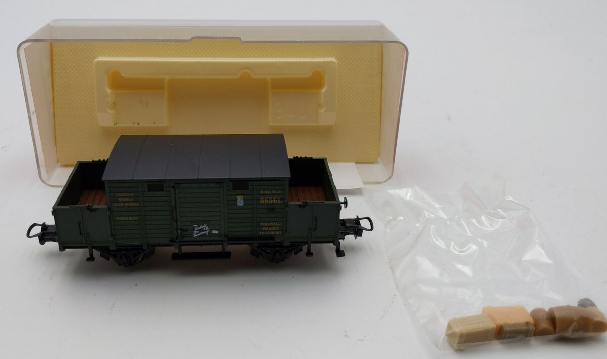 Trix 3612 HO Scale Goods Wagon Freight Car #41054 LN/Box