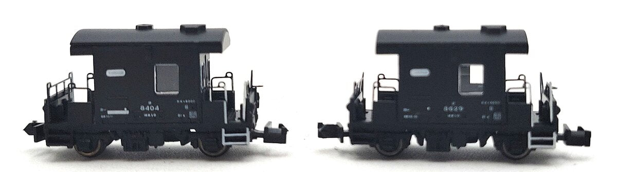 Rokuhan T032-2 Z Scale YO 8000 Type Guard's Van 2 Car Set: 8629, 8404 LN/Box