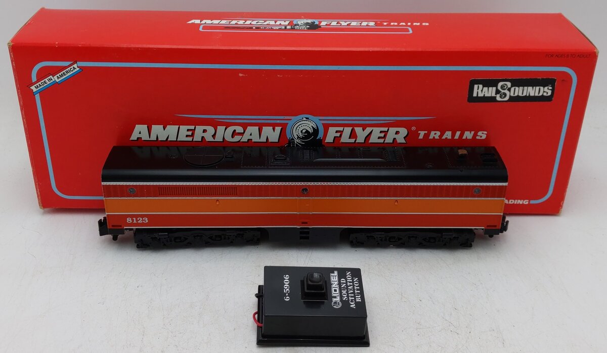 American Flyer 6-48123 S Southern Pacific Non-Powered B Unit Diesel Locomotive VG/Box