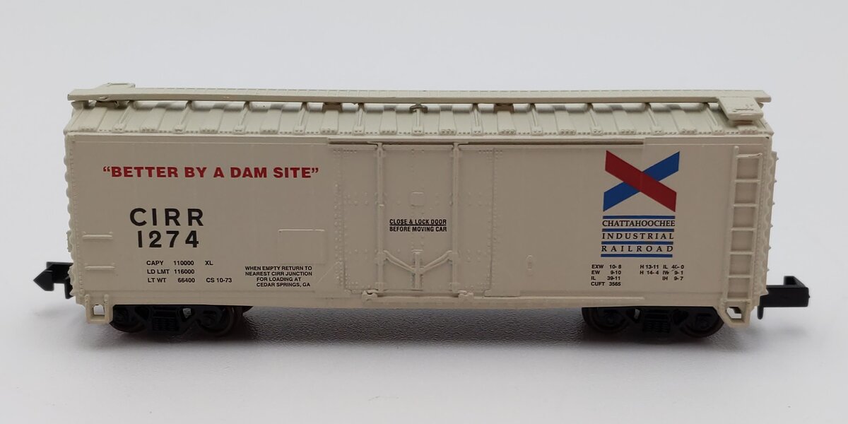 Atlas 33121 N Scale Chattahoochee Industrial 40' Plug Door Reefer #1274 LN/Box