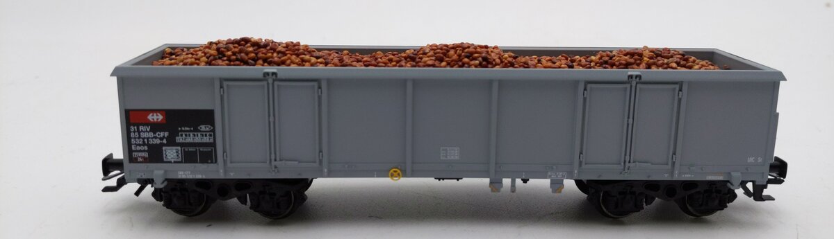 Trix HO Scale Gondola W/Load EX