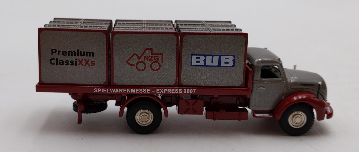 NZG Modelle 1:87 Scale Diecast BUB Bubmobile Magirus-Deutz S6500 EX/Box