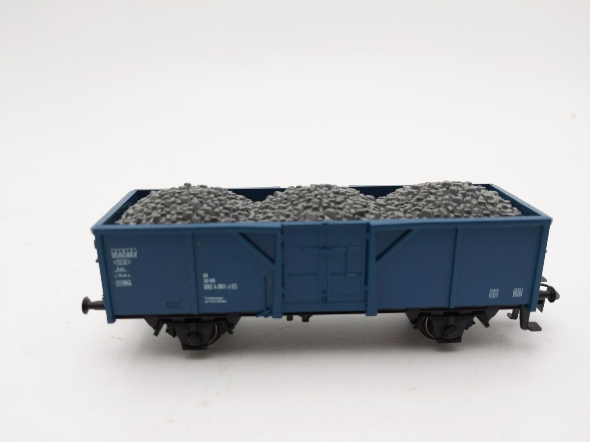 Marklin HO Scale Gondola W/Coal Load LN