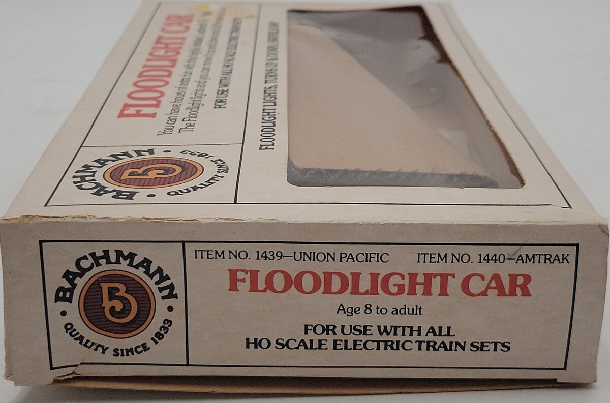 Bachmann 1440 HO Amtrak Floodlight Car Kit EX/Box