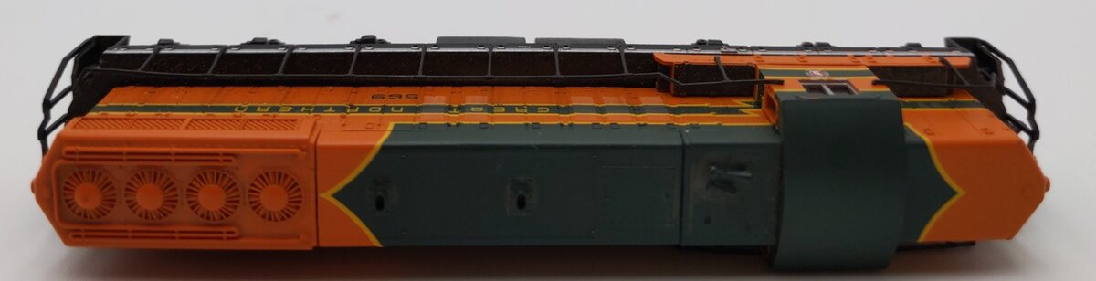 Life Like 7767 N Scale Great Northern EMD SD-7 Diesel Locomotive #569 EX