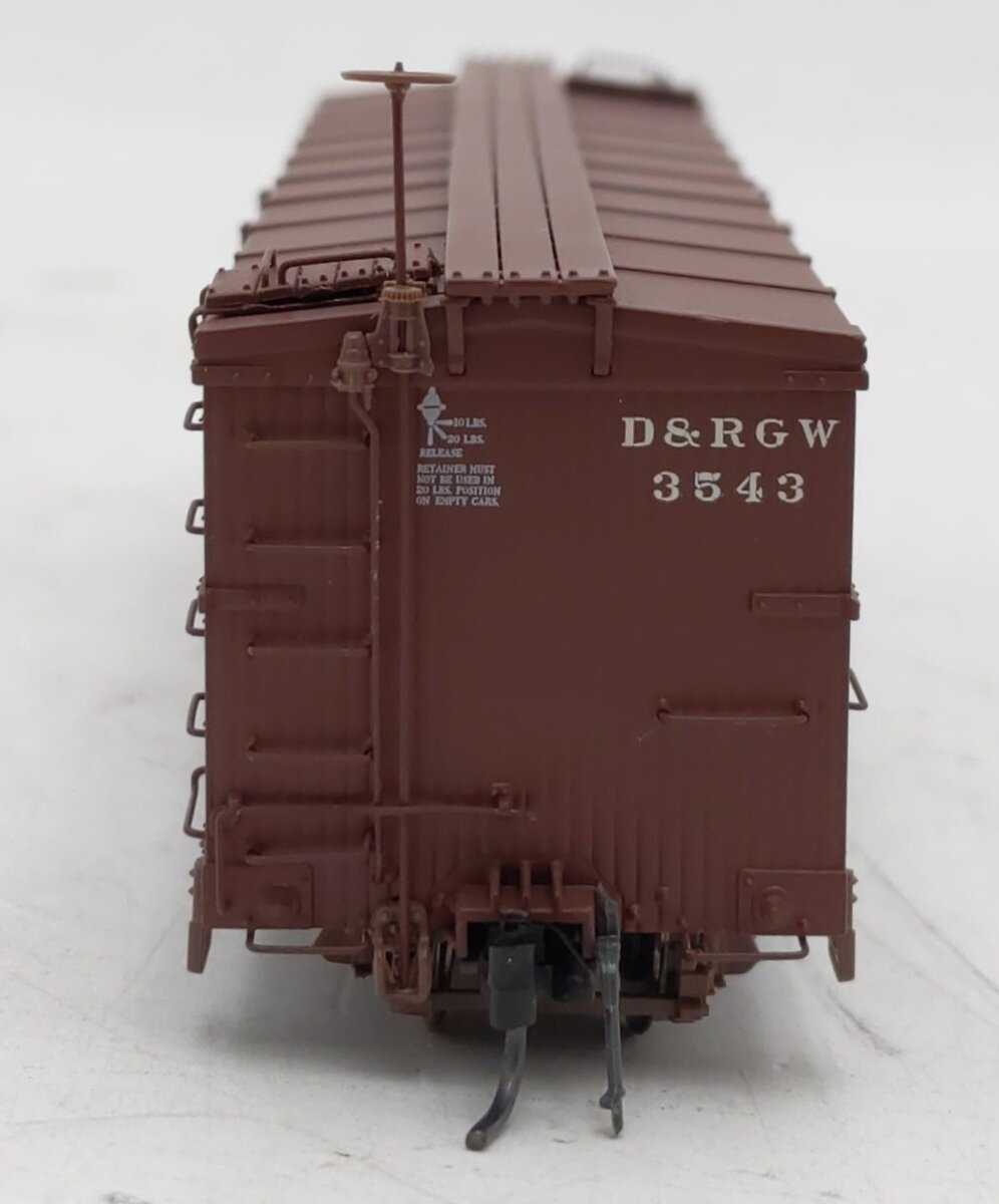 Blackstone Models 340115 HOn3 DRGW 3000 Series 30' Boxcar #3543 EX/Box