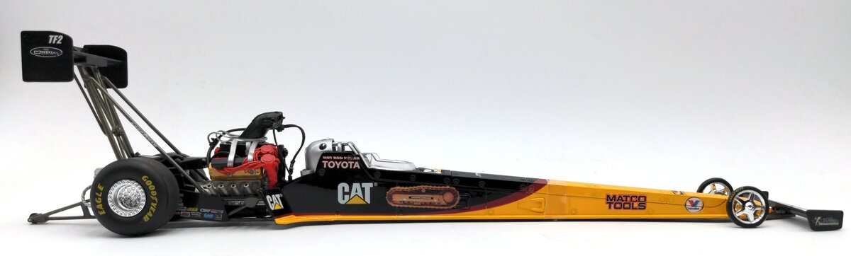Ertl CP18924P 1:24 Diecast Rod Fuller 2008 CAT Sponsored NHRA Top Fuel Dragster NIB
