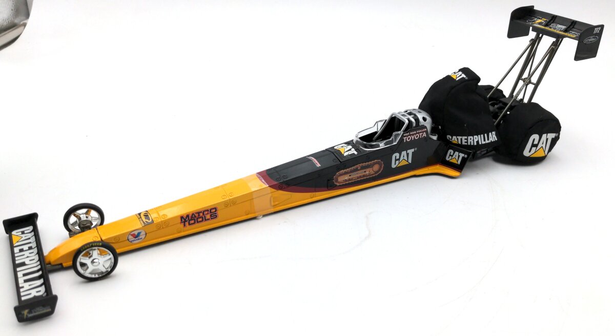Ertl CP18924P 1:24 Diecast Rod Fuller 2008 CAT Sponsored NHRA Top Fuel Dragster NIB