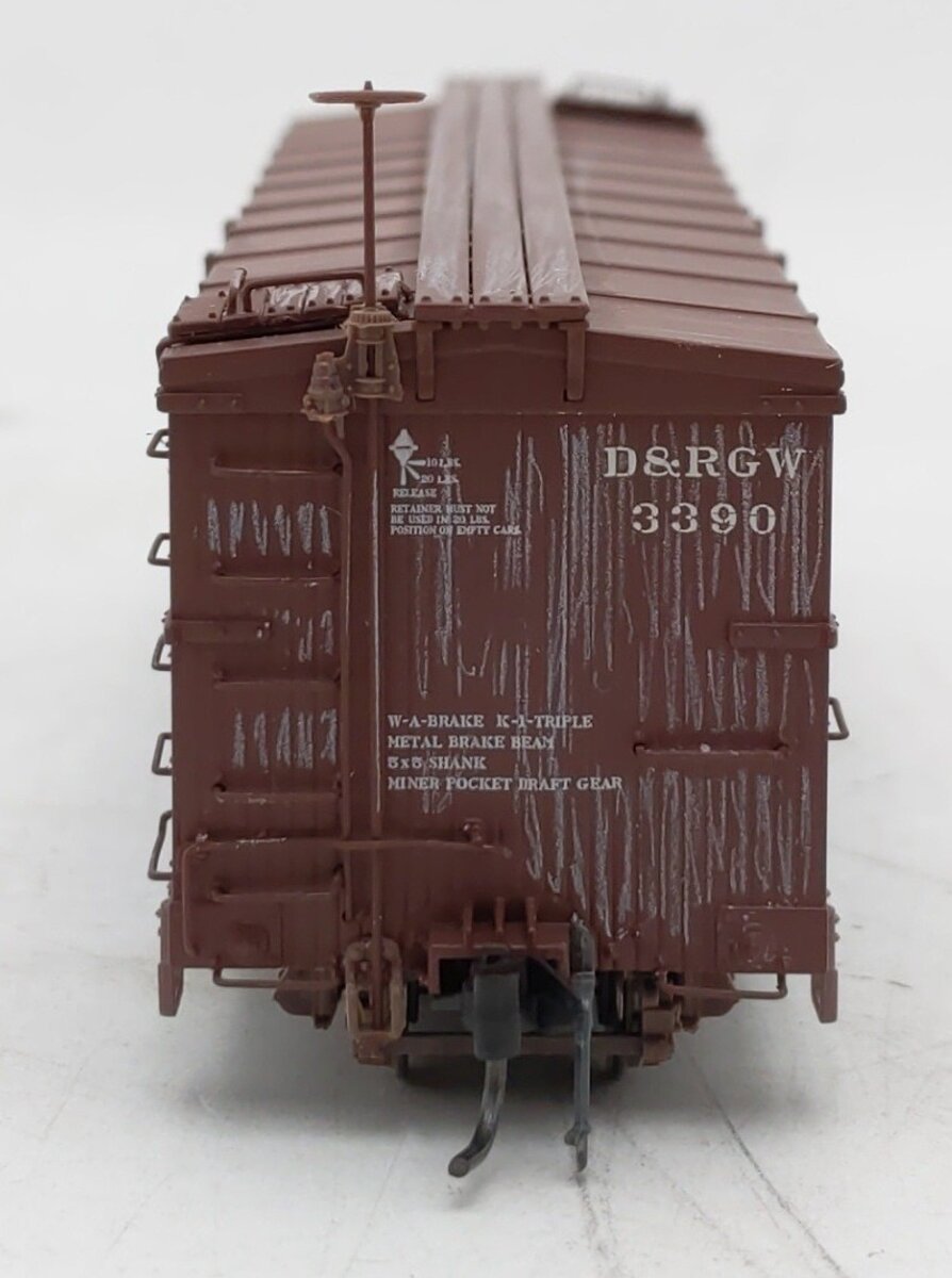 Blackstone Models B340113 HOn3 Custom DRGW 3000 Series 30' Boxcar #3390 EX/Box