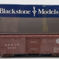 Blackstone Models B340113 HOn3 Custom DRGW 3000 Series 30' Boxcar #3390 EX/Box