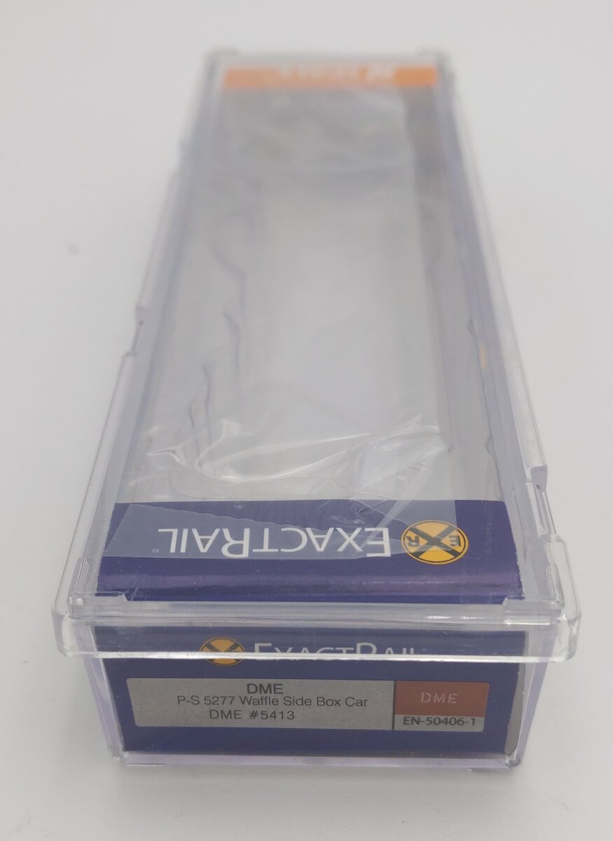 ExactRail 50406-1 N Scale DME Waffle Side Box Car #5413 LN/Box