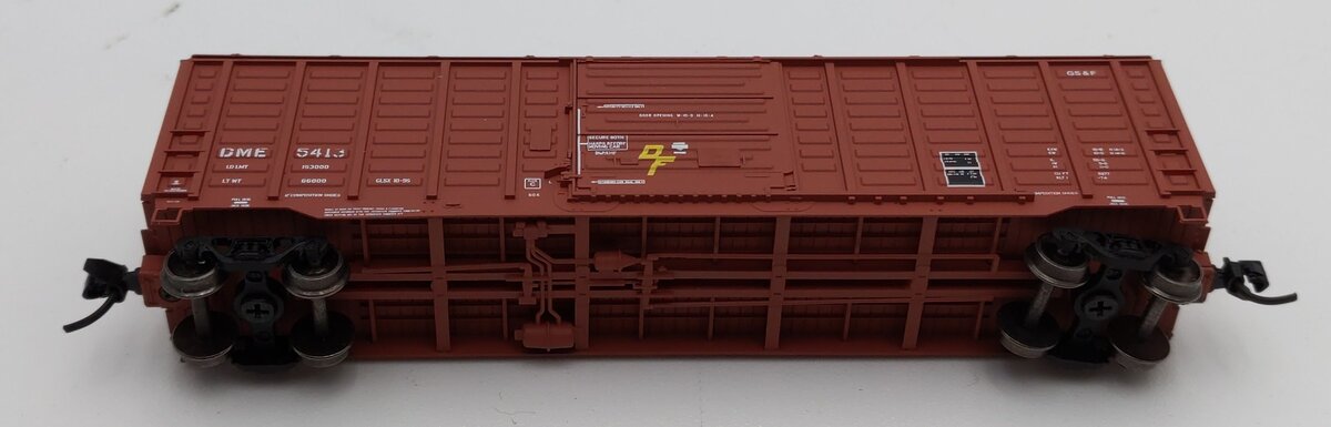 ExactRail 50406-1 N Scale DME Waffle Side Box Car #5413 LN/Box