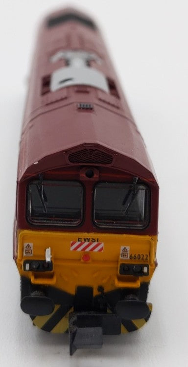 Dapol ND-066B N Scale Great British Railways Class 66 Diesel Locomotive #66022 LN