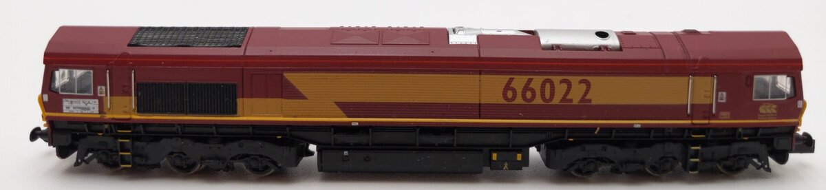 Dapol ND-066B N Scale Great British Railways Class 66 Diesel Locomotive #66022 LN