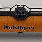 Aurora 4870/410 N Scale Mobilgas Tank Car #1360 EX/Box