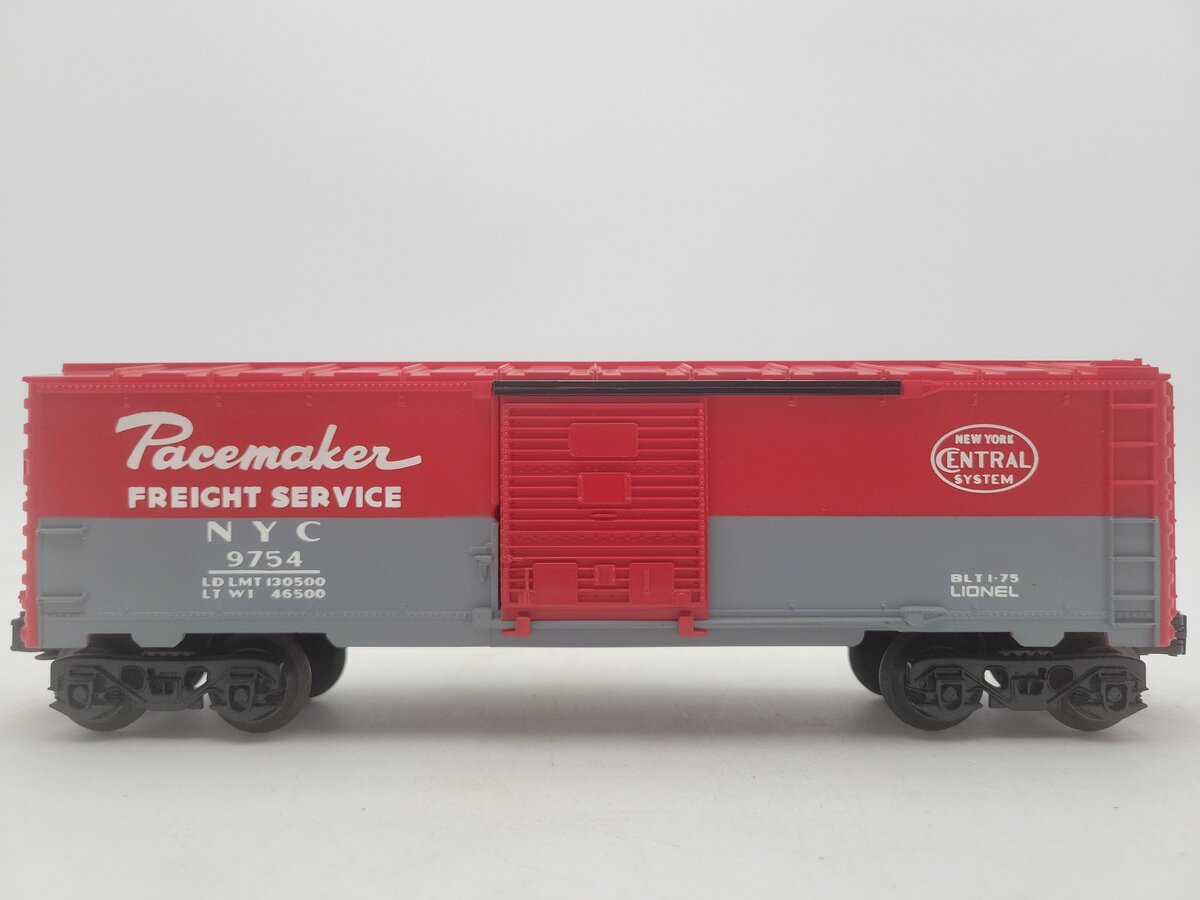 Lionel 6-9754 O Gauge New York Central Pacemaker Boxcar EX