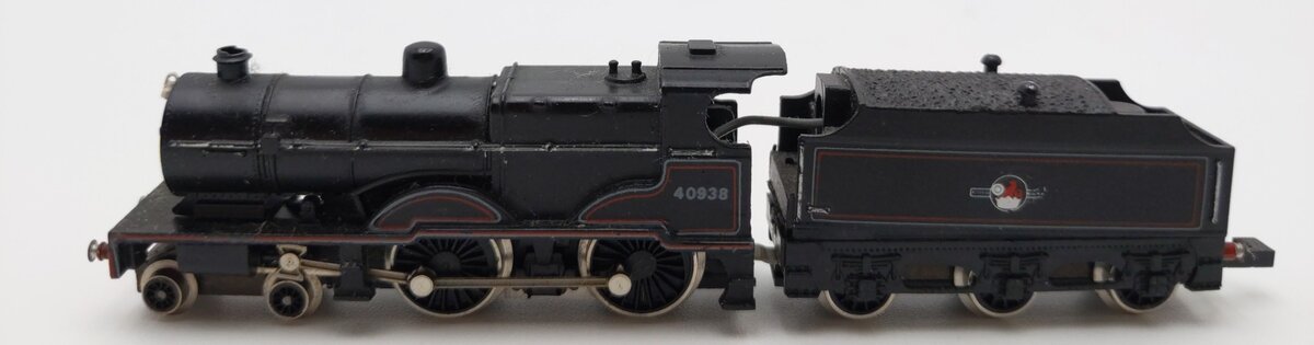 Grafar Ltd 1205 N Scale British Rail Class 4P 4-4-0 Steam Locomotive #40938 EX