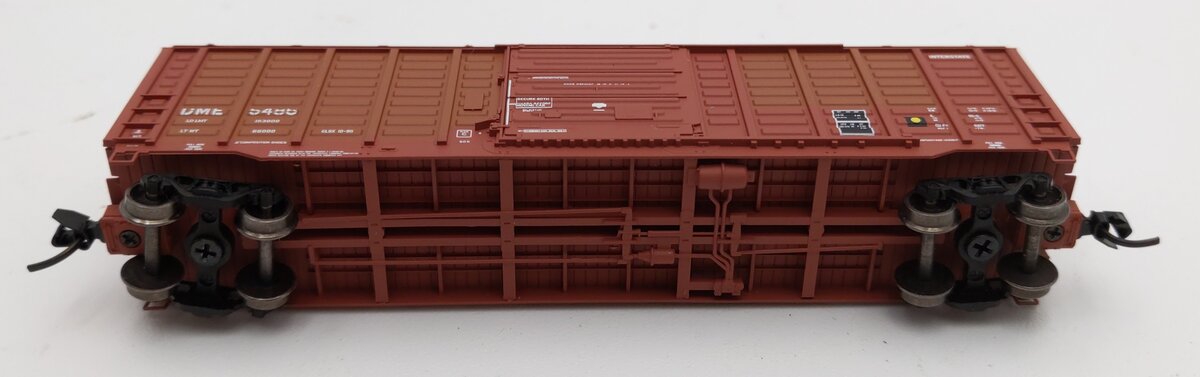 ExactRail 50407-3 N Scale DME Waffle Side Boxcar #5486 LN/Box