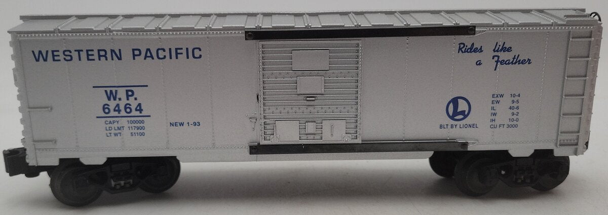Lionel 6-19259 O Gauge Western Pacific 6464 Series Boxcar EX/Box