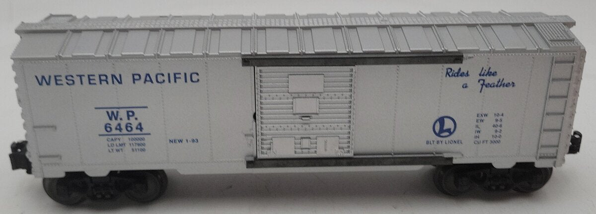 Lionel 6-19259 O Gauge Western Pacific 6464 Series Boxcar EX/Box
