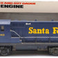Lionel 6-8263 O Santa Fe GP-7 Diesel Locomotive EX/Box