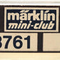 Marklin 8761 Z Scale Southern Pacific Passenger Diner Car/Box