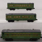 Lionel Vintage O Gauge Lionel Lines Passenger Cars: 2400, 2401, 2402 [3] EX/Box