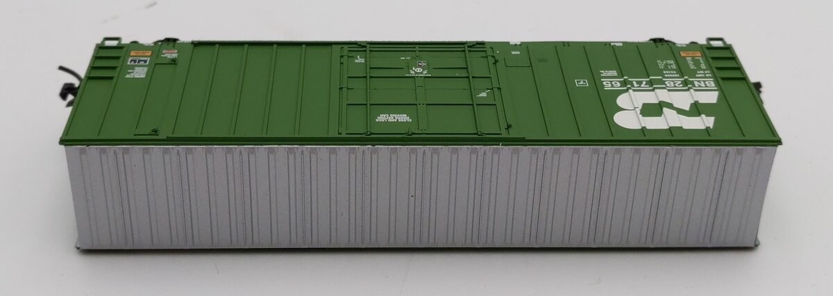 ExactRail 51001-5 N Scale Burlington Northern Hy-Cube Boxcar #287165 LN/Box