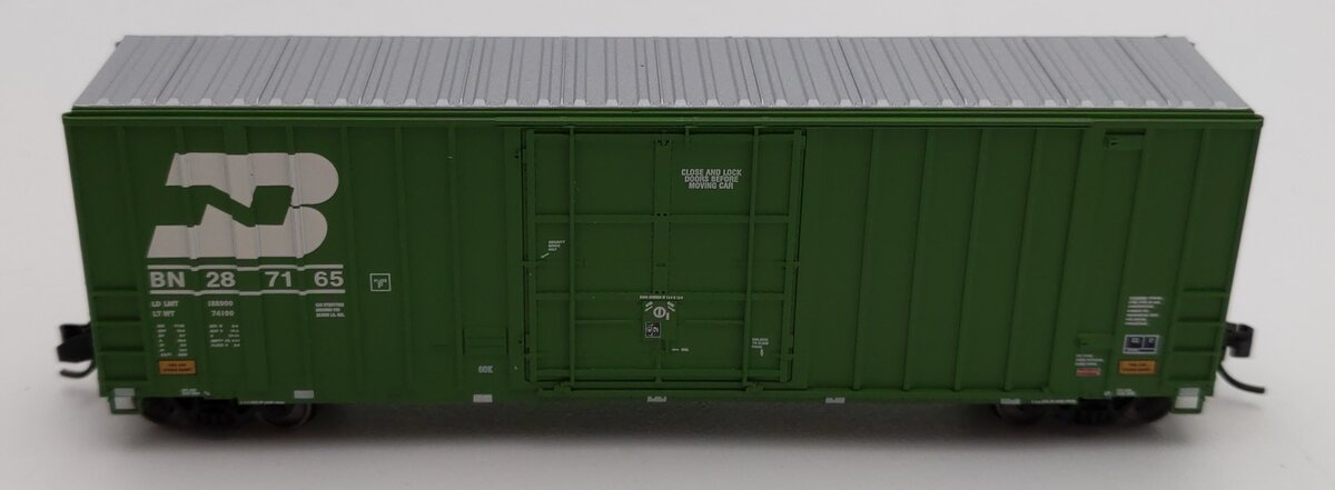 ExactRail 51001-5 N Scale Burlington Northern Hy-Cube Boxcar #287165 LN/Box