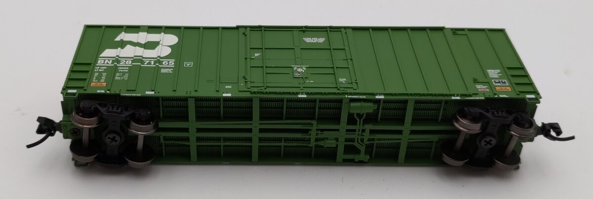 ExactRail 51001-5 N Scale Burlington Northern Hy-Cube Boxcar #287165 LN/Box