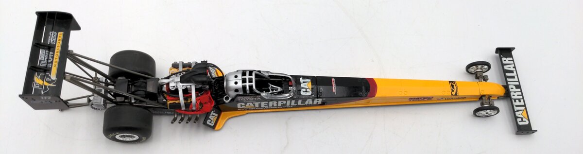 Auto World CP5212 1:24 Scale Diecast Rod Fuller 2008 CAT Top Fuel Dragster NIB
