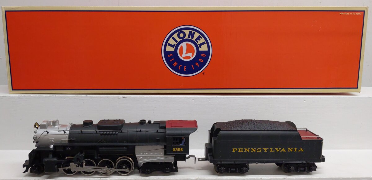 Lionel 6-38690 O Gauge Three Rivers Berkshire Jr. Steam Loco & Tender #2356 EX/Box
