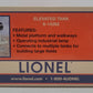 Lionel 6-14262 O Elevated Tank VG/Box