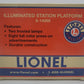 Lionel 6-14095 O Gauge  Illuminated Station Platform EX/Box