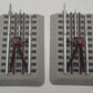 Lionel 6-12035 O Gauge FasTrack Lighted Bumpers (Pack of 2) EX/Box