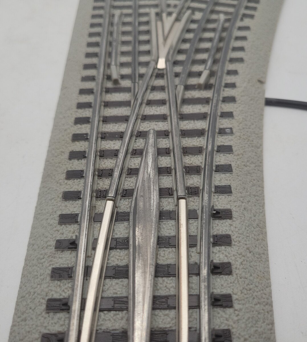 Lionel 6-12058 O O60 FasTrack Right Hand Remote Control Switch Turnout EX/Box