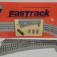 Lionel 6-12057 O O60 FasTrack Left Hand Remote Switch Turnout VG/Box