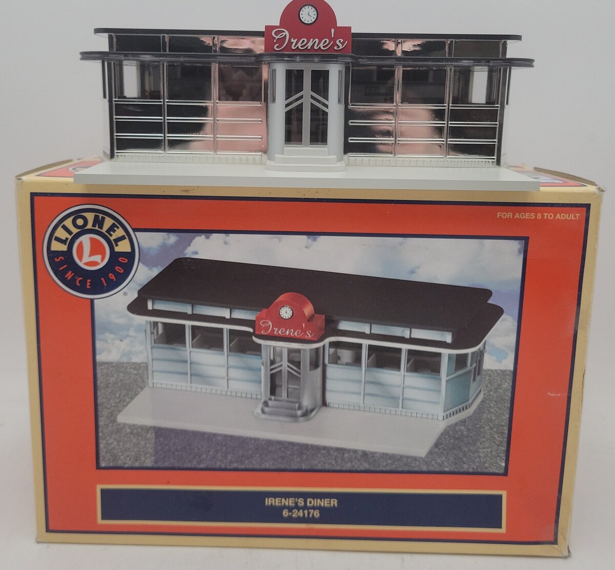 Lionel 6-24176 O Gauge Irene's Diner Illuminated EX/Box