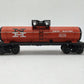 Lionel 6-36148 O Gauge New Haven Orange Single Dome Tank Car EX
