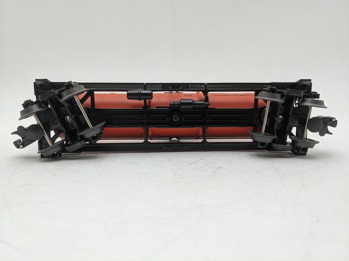 Lionel 6-36148 O Gauge New Haven Orange Single Dome Tank Car EX
