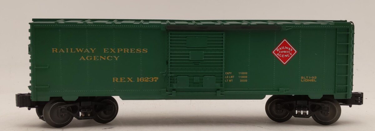 Lionel 6-16237 O Gauge Railway Express Agency Box Car #16237 LN