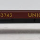 MTH 20-98163 O Gauge Union Pacific Flatcar w/Die-Cast Greyhound Bus #53743 VG/Box
