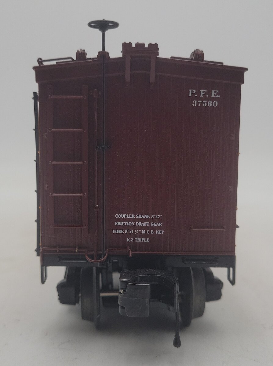 MTH 20-94357 O Pacific Fruit Express 36' Woodsided Reefer Car #37560 EX/Box