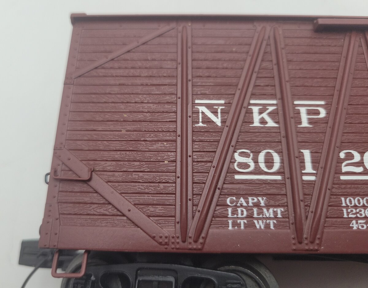 MTH 20-93536 O Nickel Plate Road 40' USRA Single Sheathed Box Car #80126 EX/Box