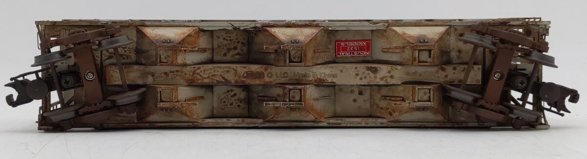 Atlas 837-1 O Gauge Weathered Southern 3-Bay PS-2 Covered Hopper #94632 - 3 Rail/Box