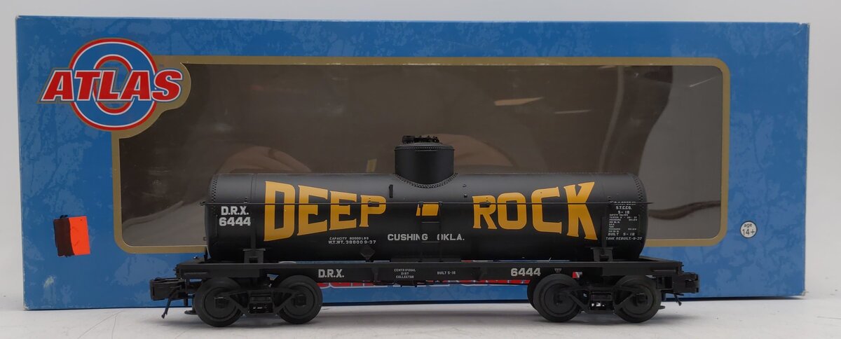 Atlas 8681-8 O Deep-Rock 8K Gallon Tank Car #6444 [3-Rail] EX/Box